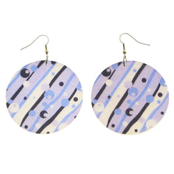 Mi Amore Dangle-Earrings Blue/White