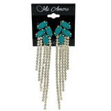 Mi Amore Chandelier-Earrings Gold-Tone/Blue