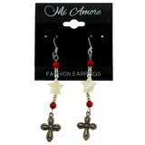 Mi Amore Dangle-Earrings Silver-Tone/Multicolor