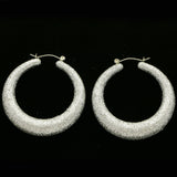 Mi Amore Hoop-Earrings Silver-Tone