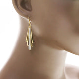 Mi Amore Dangle-Earrings Gold-Tone/Silver-Tone