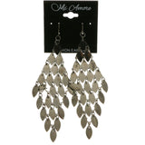 MiAmore Dangle-Earrings Dark-Silver