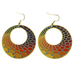 MiAmore Dangle-Earrings Gold-Tone/Multicolor