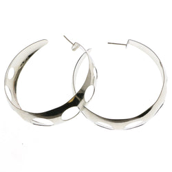 MiAmore Hoop-Earrings Silver-Tone
