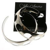 MiAmore Hoop-Earrings Silver-Tone