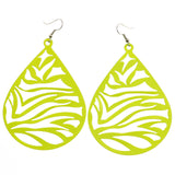 MiAmore Dangle-Earrings Silver-Tone/Yellow