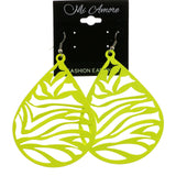 MiAmore Dangle-Earrings Silver-Tone/Yellow