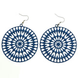 MiAmore Dangle-Earrings Silver-Tone/Blue