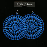 MiAmore Dangle-Earrings Silver-Tone/Blue