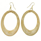 Mi Amore Dangle-Earrings Gold-Tone