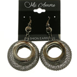 Mi Amore Dangle-Earrings Dark-Silver