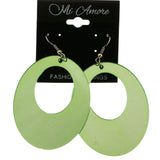 Mi Amore Dangle-Earrings Silver-Tone/Green