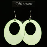 Mi Amore Dangle-Earrings Silver-Tone/Green