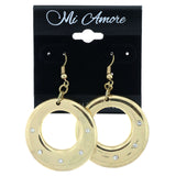 Mi Amore Dangle-Earrings Gold-Tone