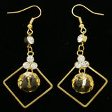 Mi Amore Dangle-Earrings Gold-Tone