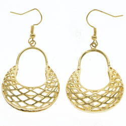 Mi Amore Dangle-Earrings Gold-Tone