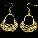 Mi Amore Dangle-Earrings Gold-Tone