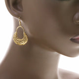 Mi Amore Dangle-Earrings Gold-Tone