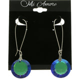 Mi Amore Drop-Dangle-Earrings Blue/Green