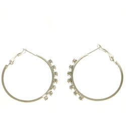 Mi Amore Hoop-Earrings Silver-Tone