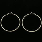 Mi Amore Hoop-Earrings Silver-Tone