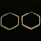 Mi Amore Hoop-Earrings Gold-Tone/Silver-Tone