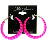 Mi Amore Hoop-Earrings Pink/Purple