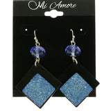 Mi Amore Drop-Dangle-Earrings Blue/Black