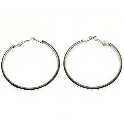 Mi Amore Hoop-Earrings Silver-Tone