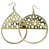 Mi Amore Dangle-Earrings Gold-Tone