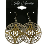 Mi Amore Dangle-Earrings Silver-Tone/Gold-Tone