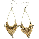 Mi Amore Dangle-Earrings Silver-Tone/Gold-Tone