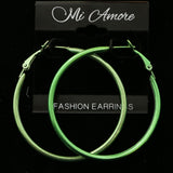 Mi Amore Hoop-Earrings Green