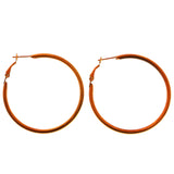 Mi Amore Hoop-Earrings Orange