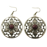 Mi Amore Dangle-Earrings Silver-Tone/Purple