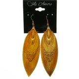 Mi Amore Dangle-Earrings Gold-Tone