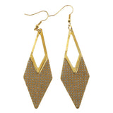 Mi Amore Dangle-Earrings Gold-Tone