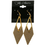 Mi Amore Dangle-Earrings Gold-Tone