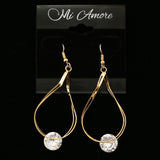 Mi Amore Dangle-Earrings Gold-Tone