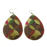 Mi Amore Dangle-Earrings Silver-Tone/Multicolor