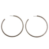 Mi Amore Hoop-Earrings Silver-Tone