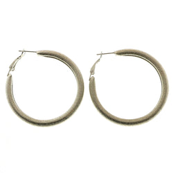 Mi Amore Hoop-Earrings Silver-Tone