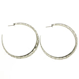 Mi Amore Hoop-Earrings Silver-Tone