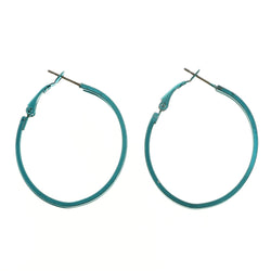 Mi Amore Hoop-Earrings Blue