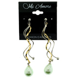 Mi Amore Dangle-Earrings Silver-Tone/Gold-Tone