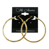 Mi Amore Hoop-Earrings Gold-Tone