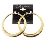 Mi Amore Hoop-Earrings Gold-Tone