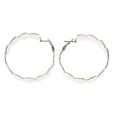 Mi Amore Hoop-Earrings Silver-Tone