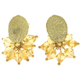 Mi Amore Dangle-Earrings Gold-Tone