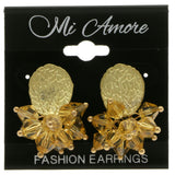 Mi Amore Dangle-Earrings Gold-Tone